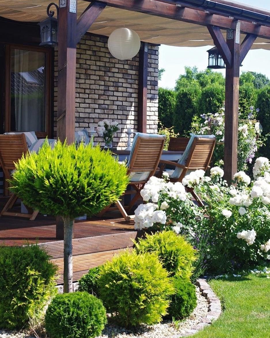 Озеленение террасы