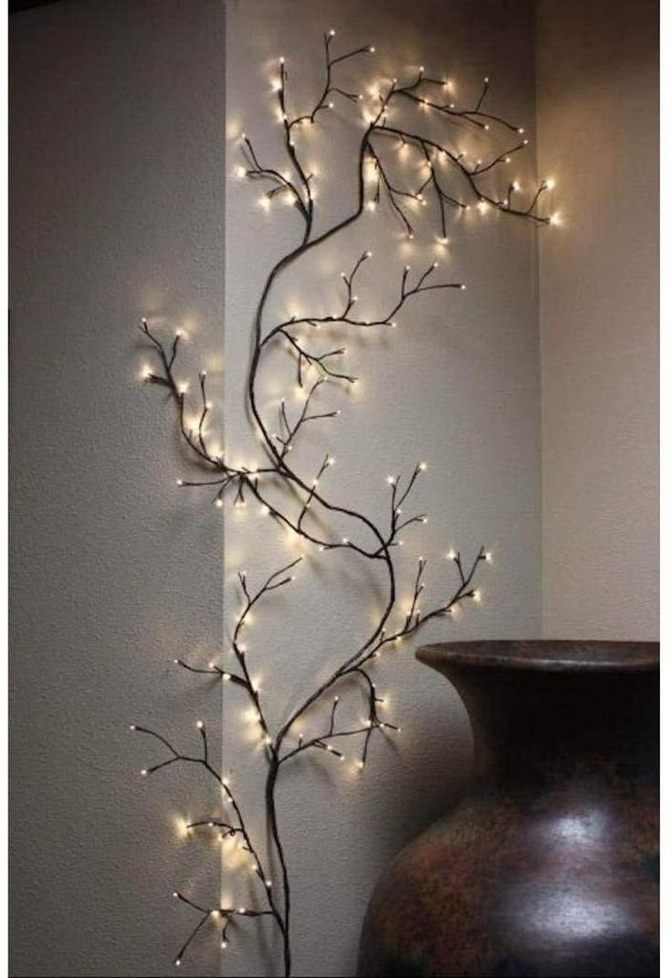 Светильник в виде дерева