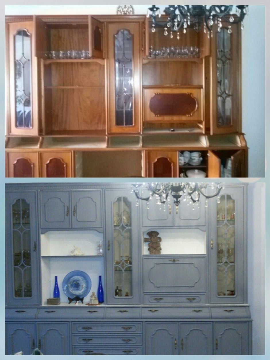 Переделка мебельной стенки