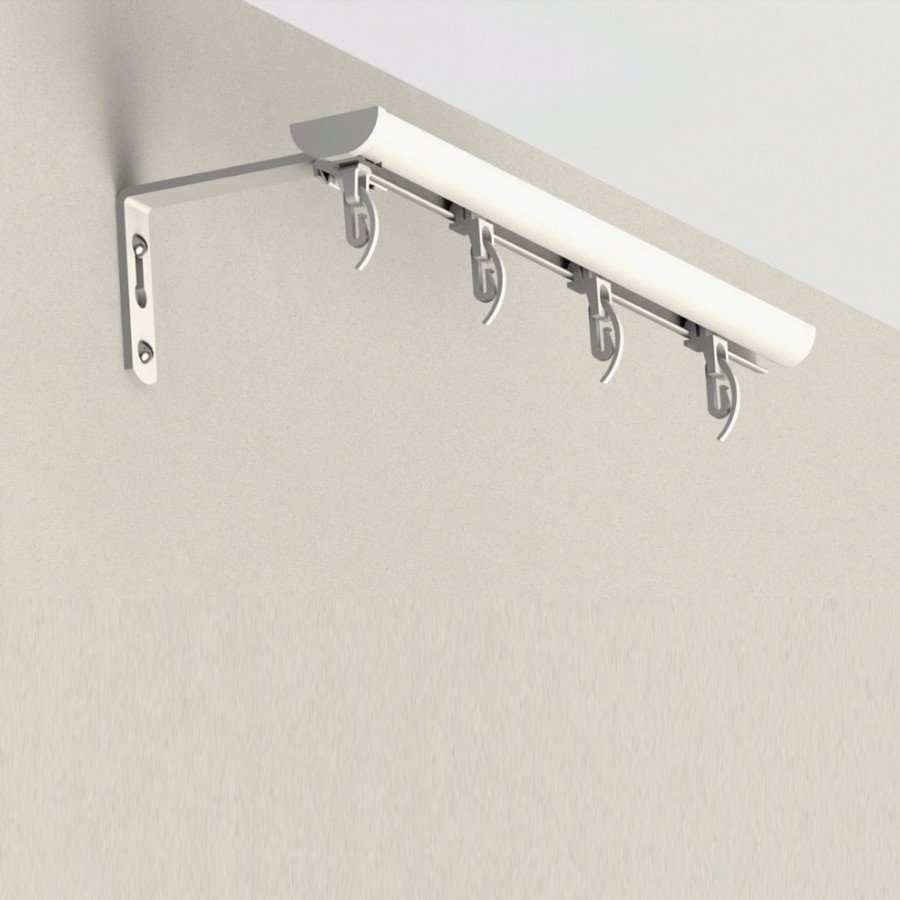 Скрытый карниз в гостиной