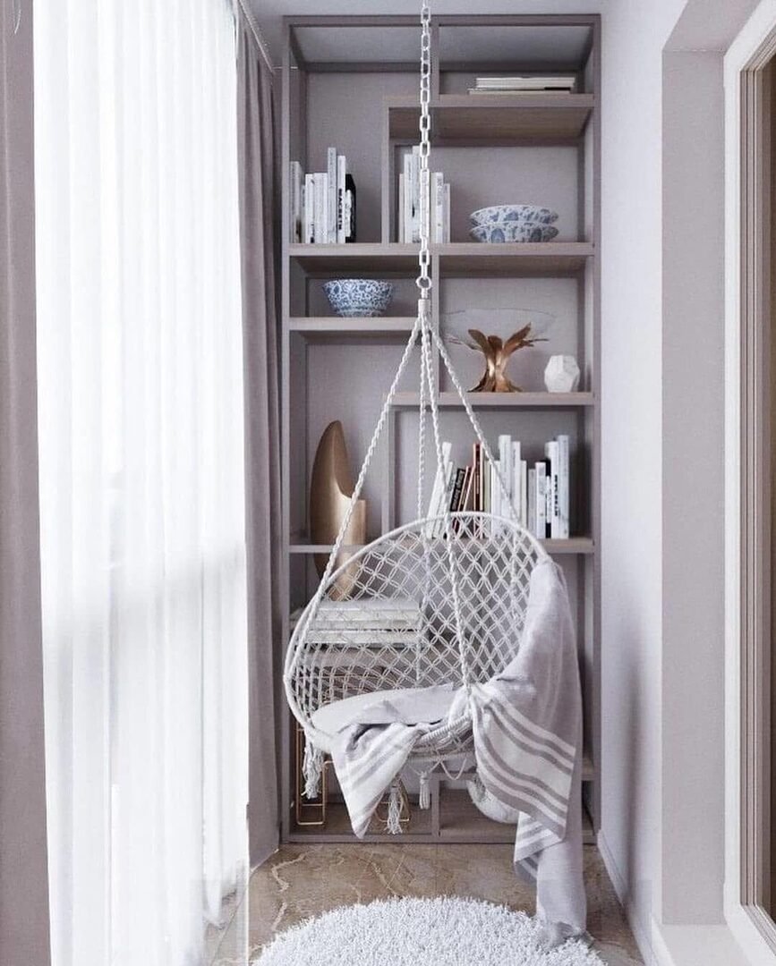 Плетеная мебель на балкон