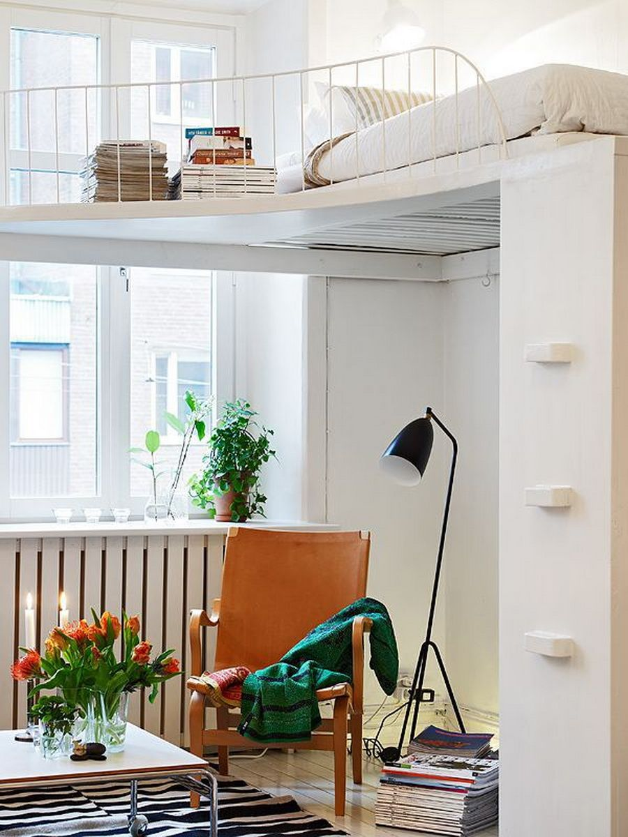 Антресольный этаж в стиле лофт