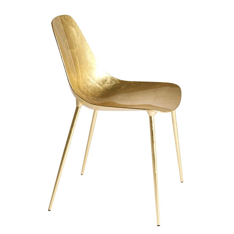 Кухонные стулья с золотыми ножками