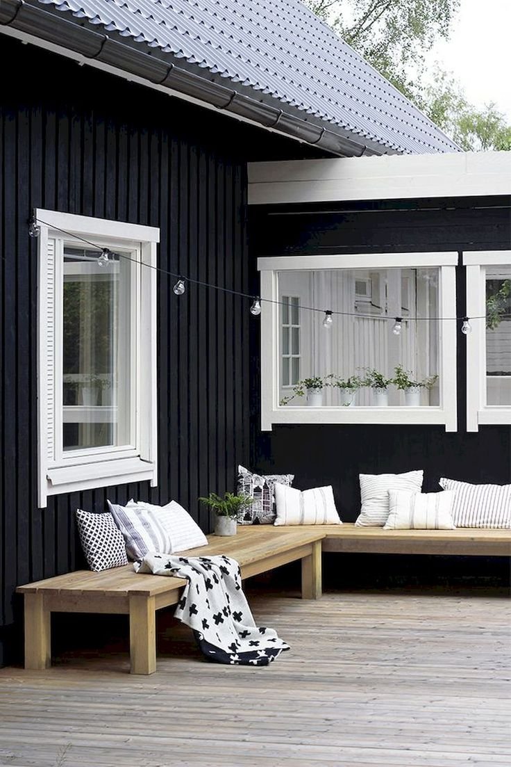 Веранда в скандинавском стиле