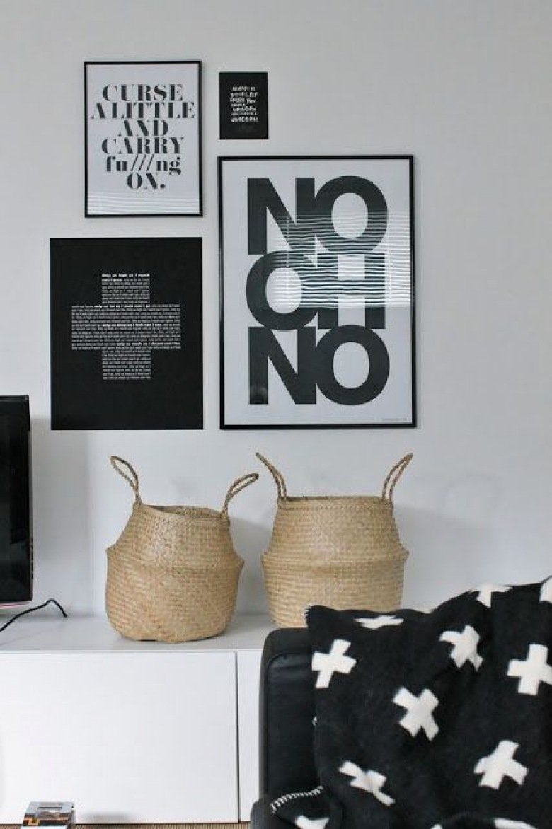 Кухня Сканди с полками