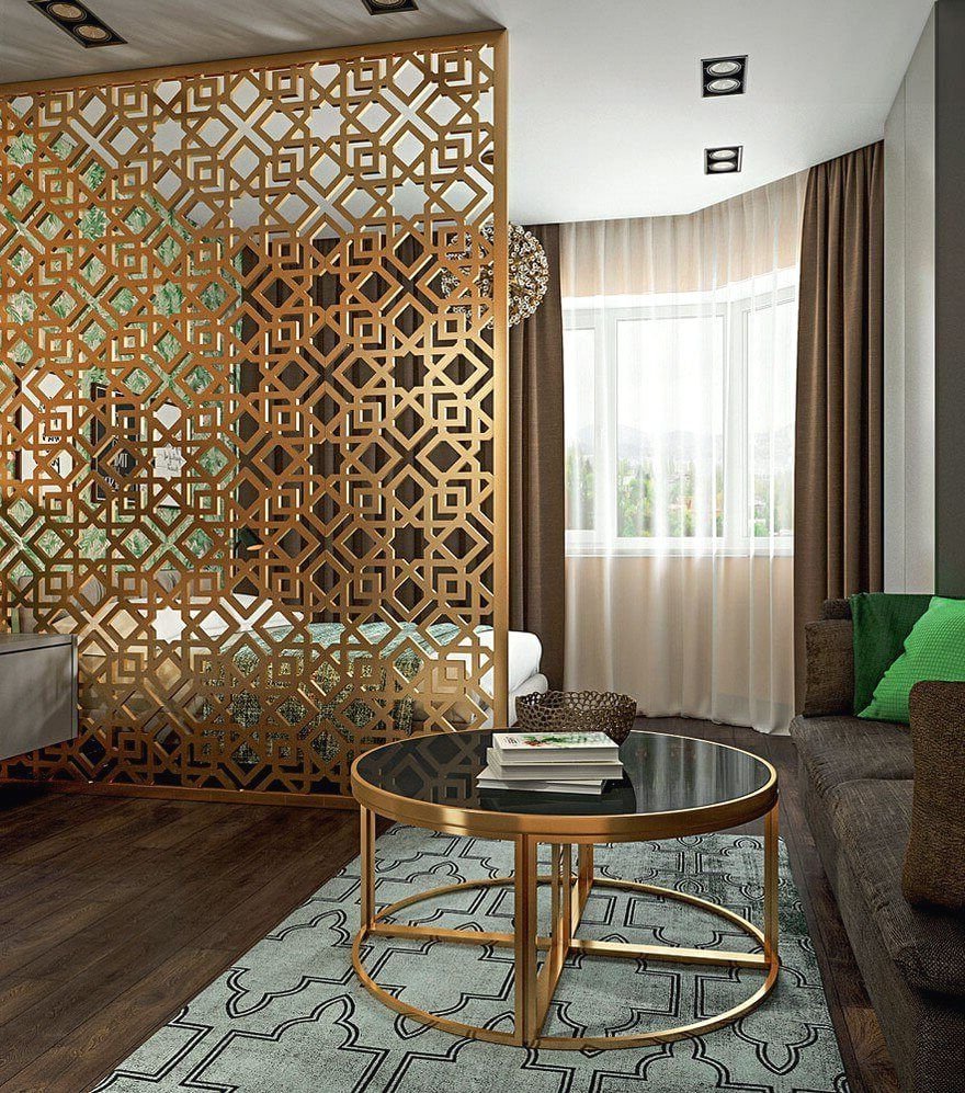 Дизайнерские перегородки для зонирования