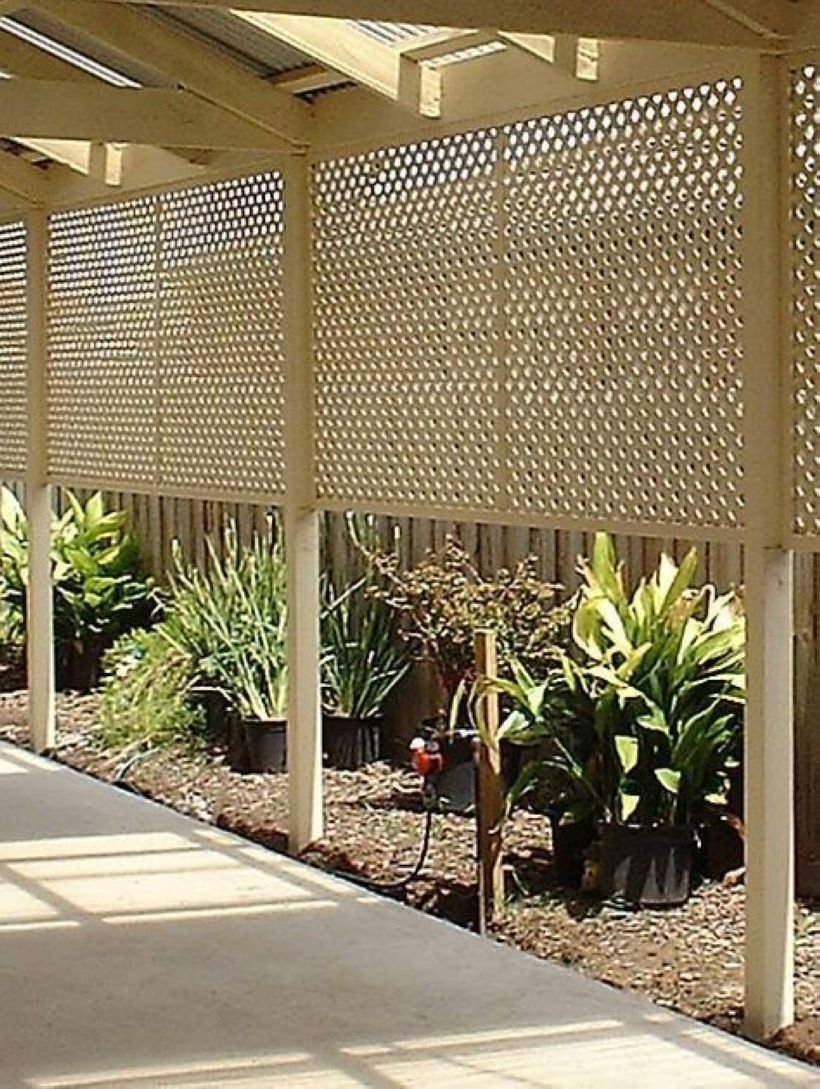 Ширма забор для дачи