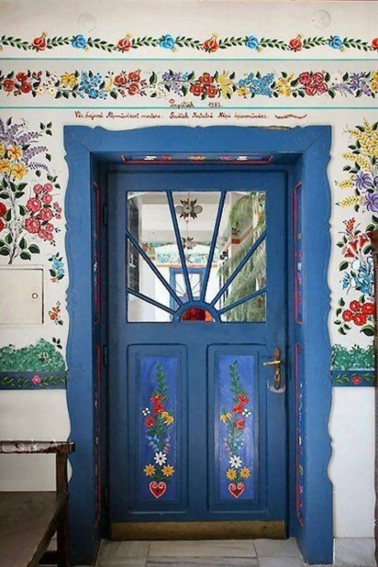 Расписные двери