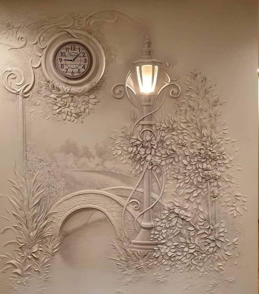 Арт декор барельеф