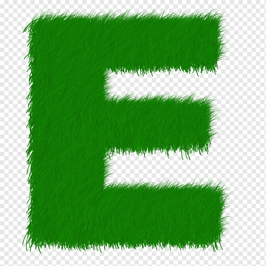 Зеленые буквы алфавита