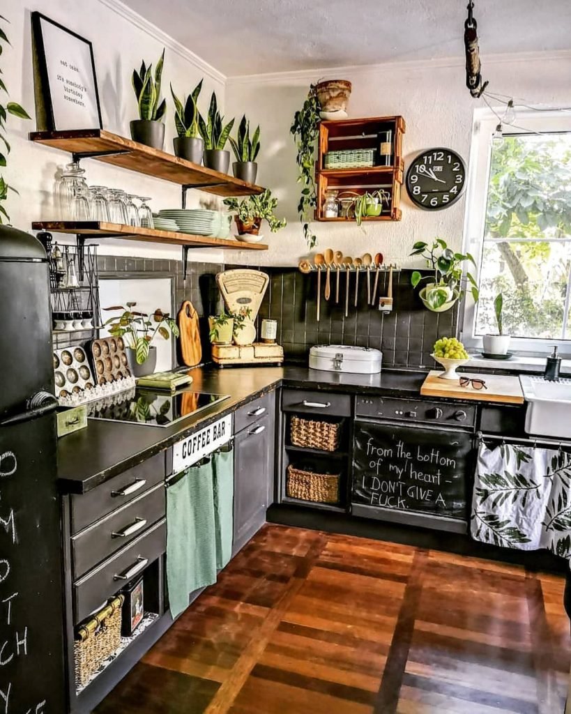 Стиль бохо в интерьере кухни