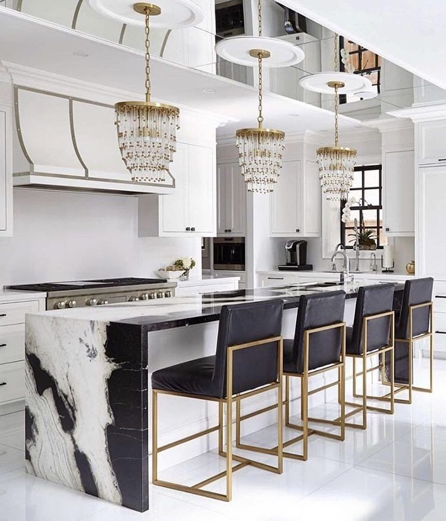 Фартук для кухни в скандинавском стиле