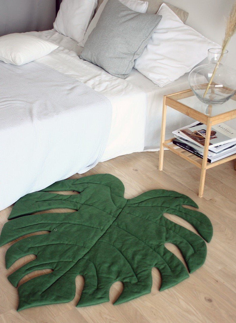 Коврики в виде листьев