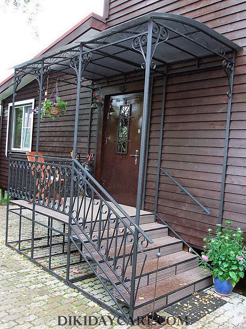 Терраса из металла