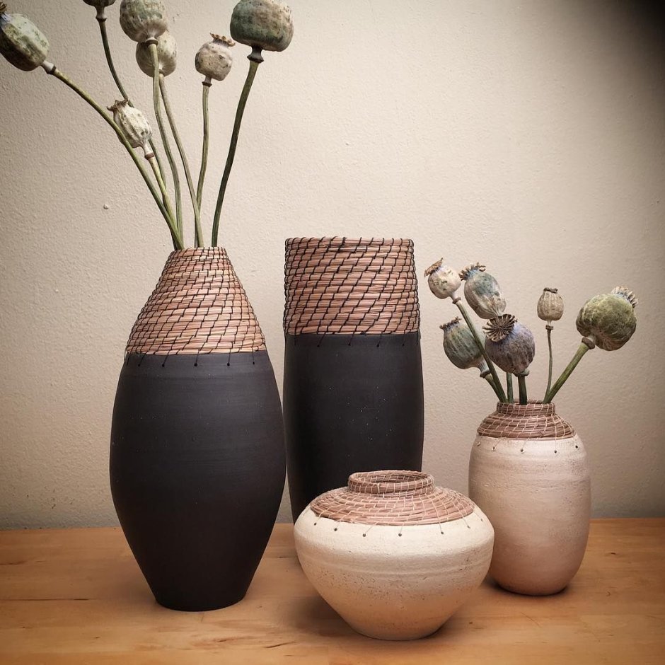 Дизайнерские керамические вазы