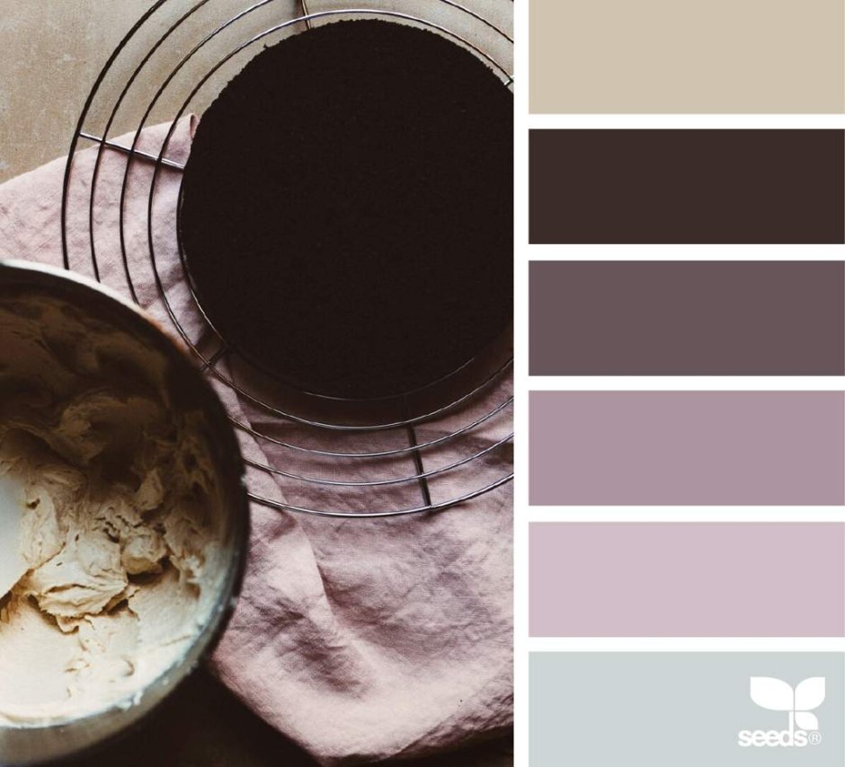 Кофейные тона палитра