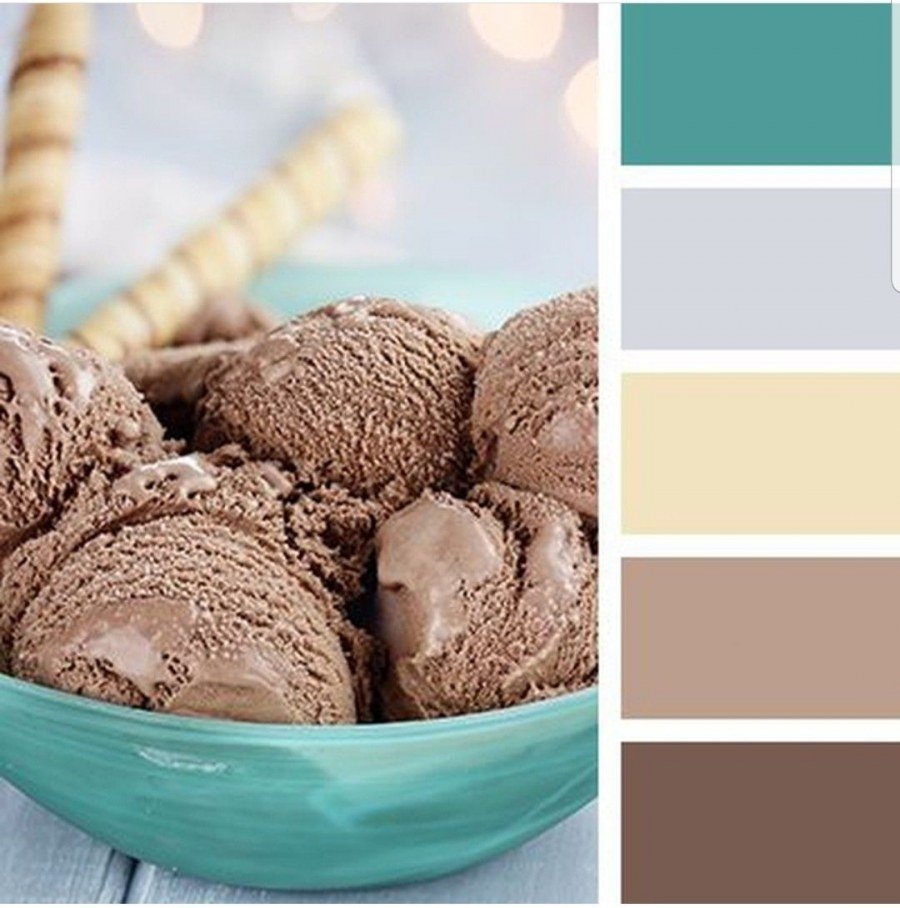 Кофейный цвет в интерьере