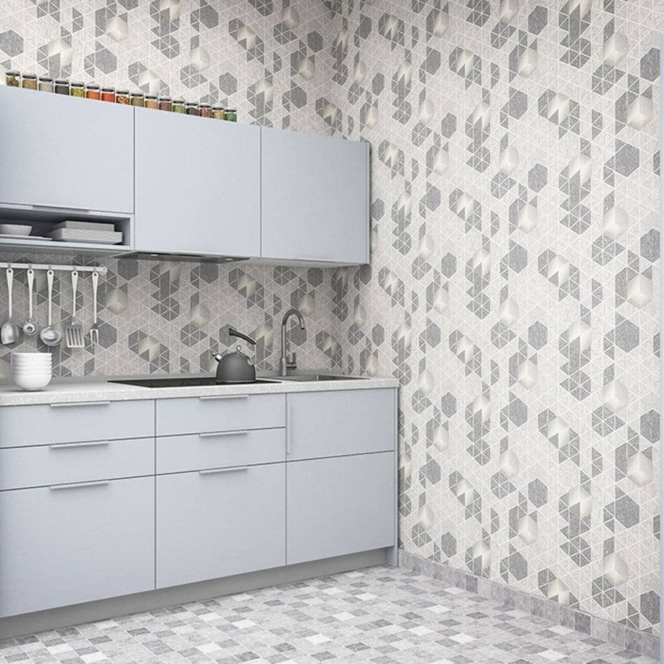 Обои для кухни метровые