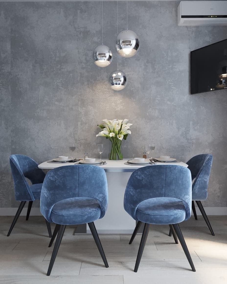 Декоративная штукатурка в современном интерьере