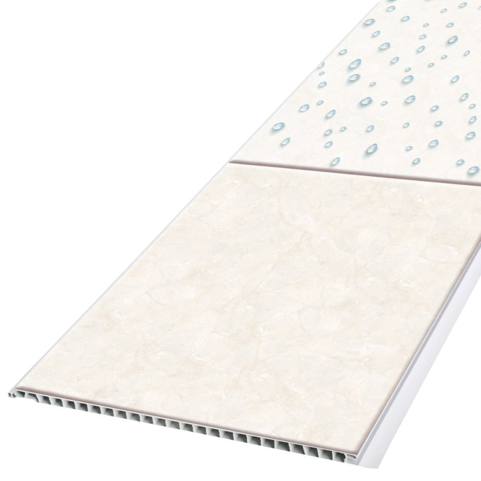 Панель ПВХ Рипсо светлое дерево 8 мм 2700x250 мм 0.68 м²