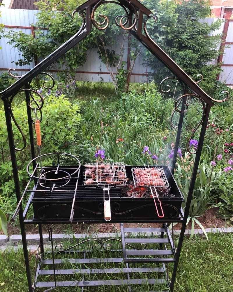 Мангальная зона на даче