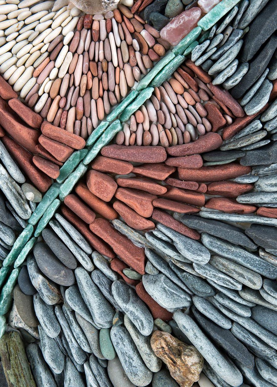 Мозаичное панно из Галечик