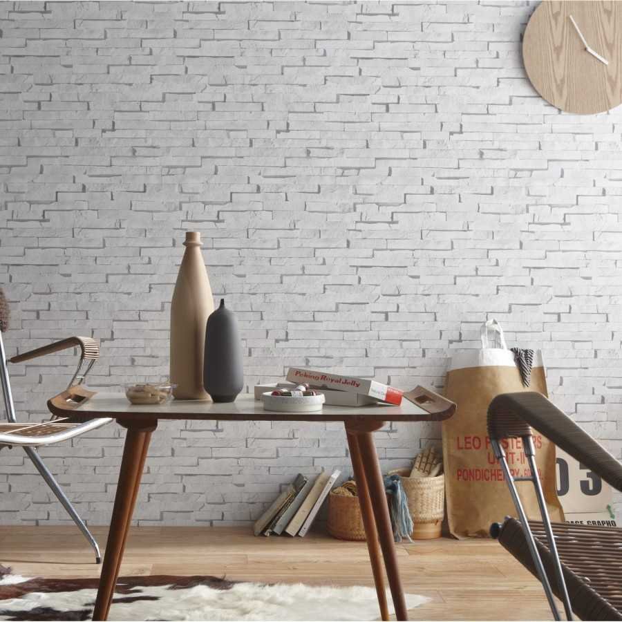 Флизелиновые обои в стиле лофт