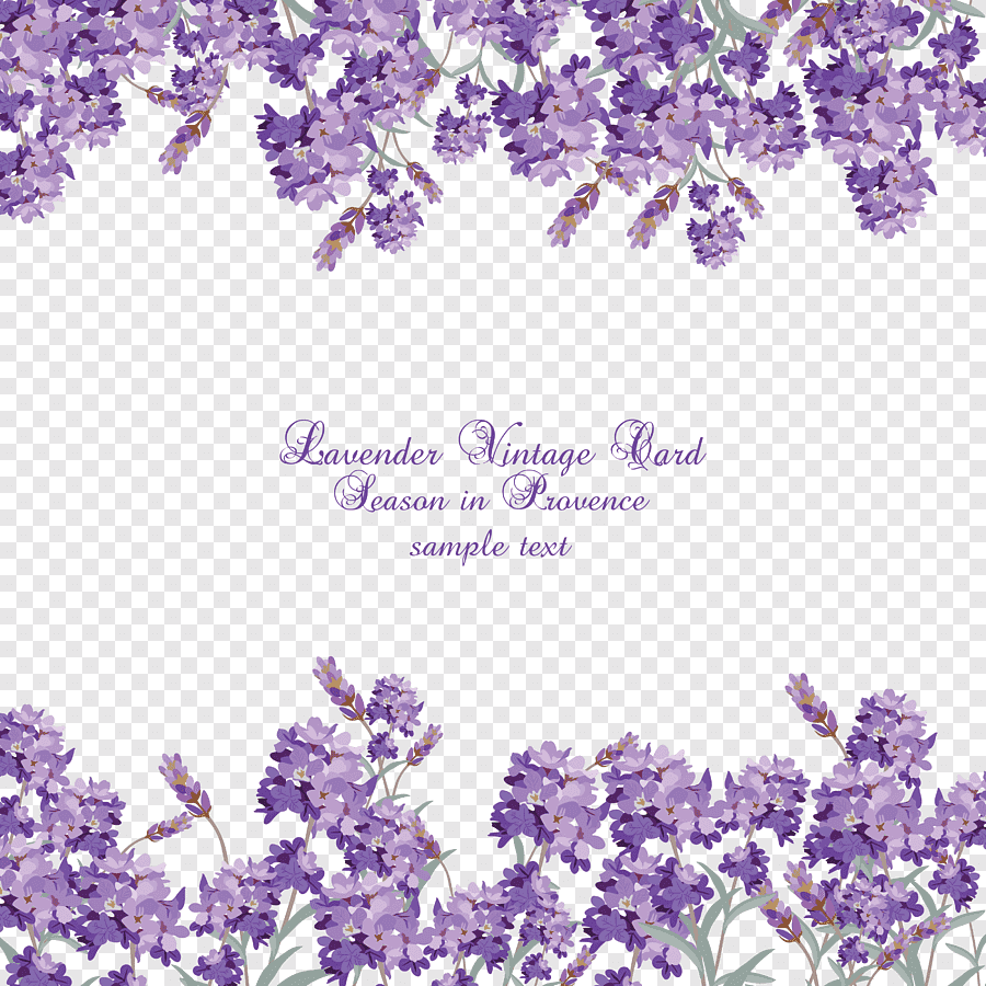 Фон для приглашений в цвете Лаванда