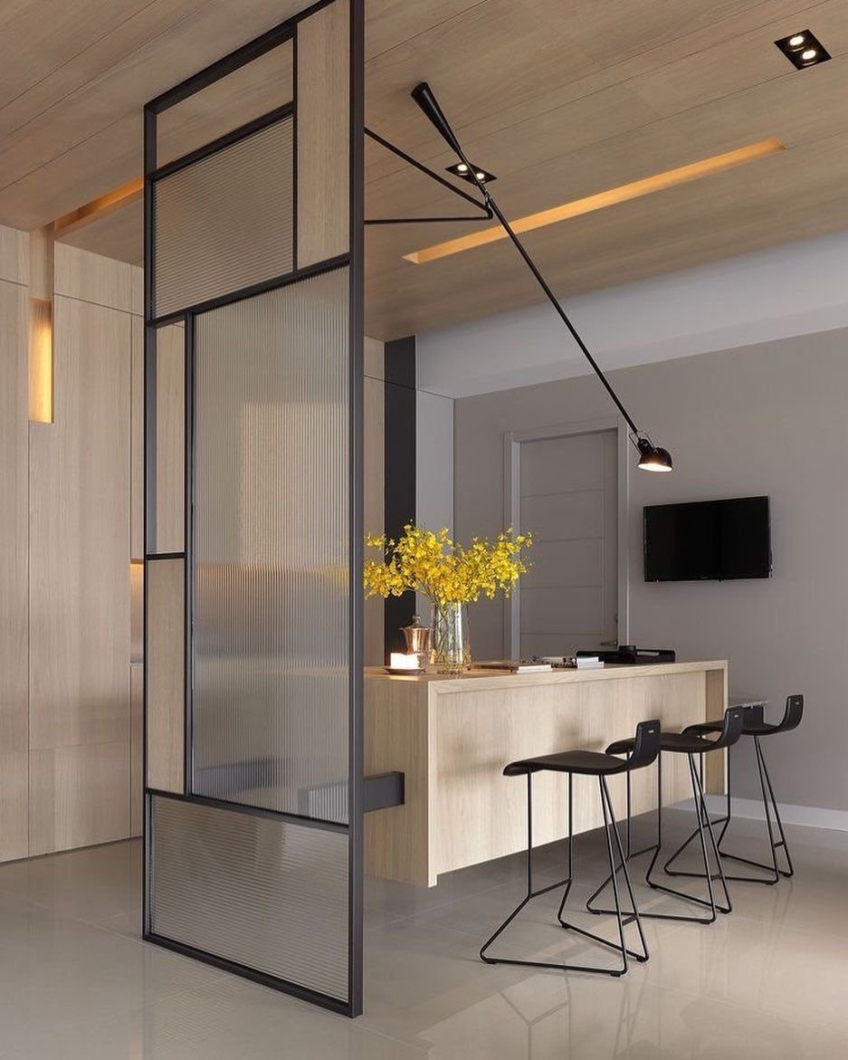 Стеклянные перегородки