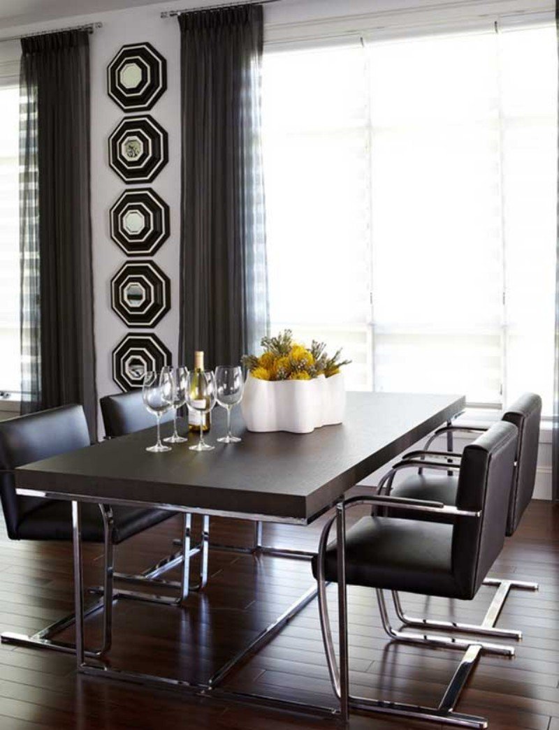 Шторы в стиле Хай тек