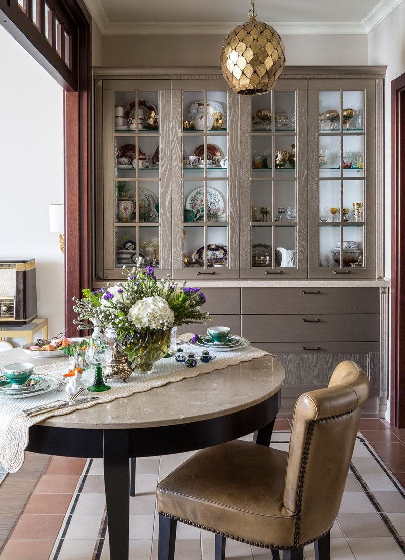 Декупаж в интерьере кухни