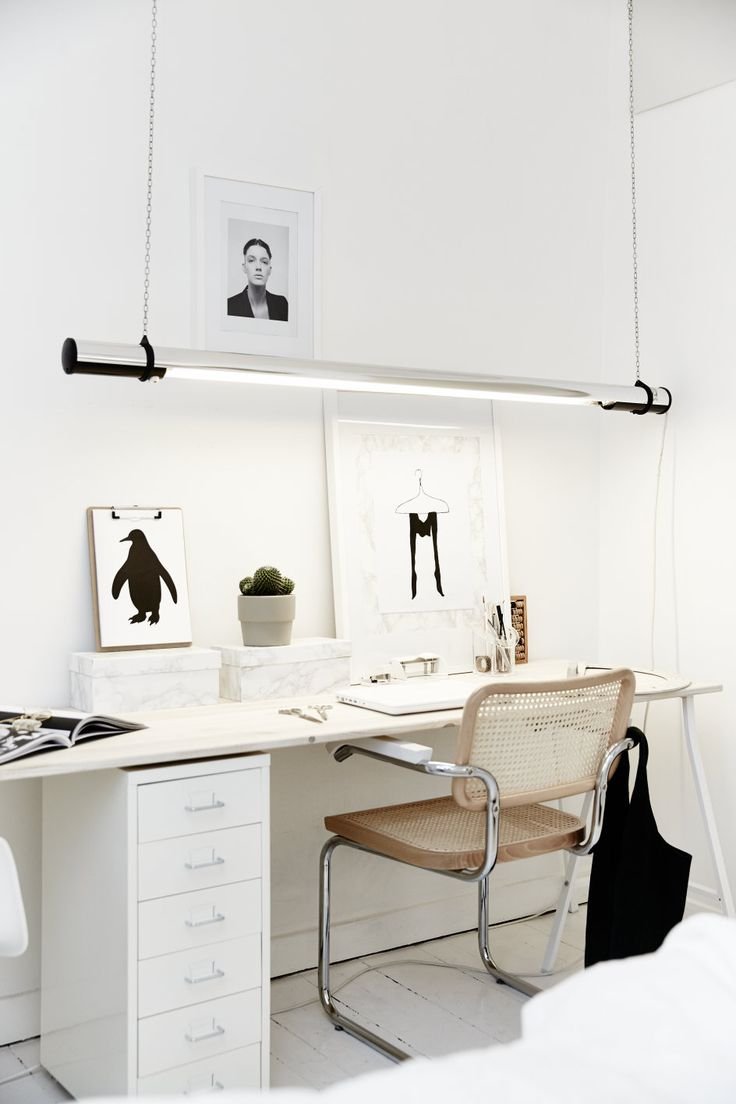 Светильник над письменным столом