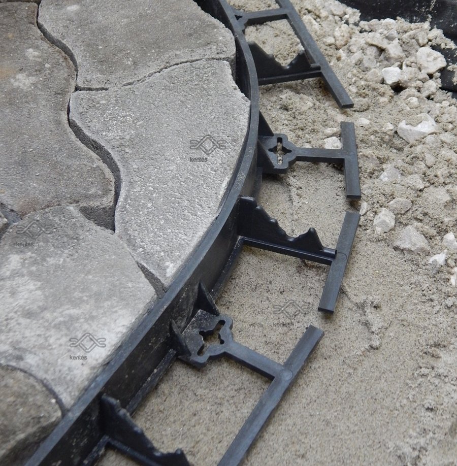 Садовый пластиковый бордюр 78 Obi