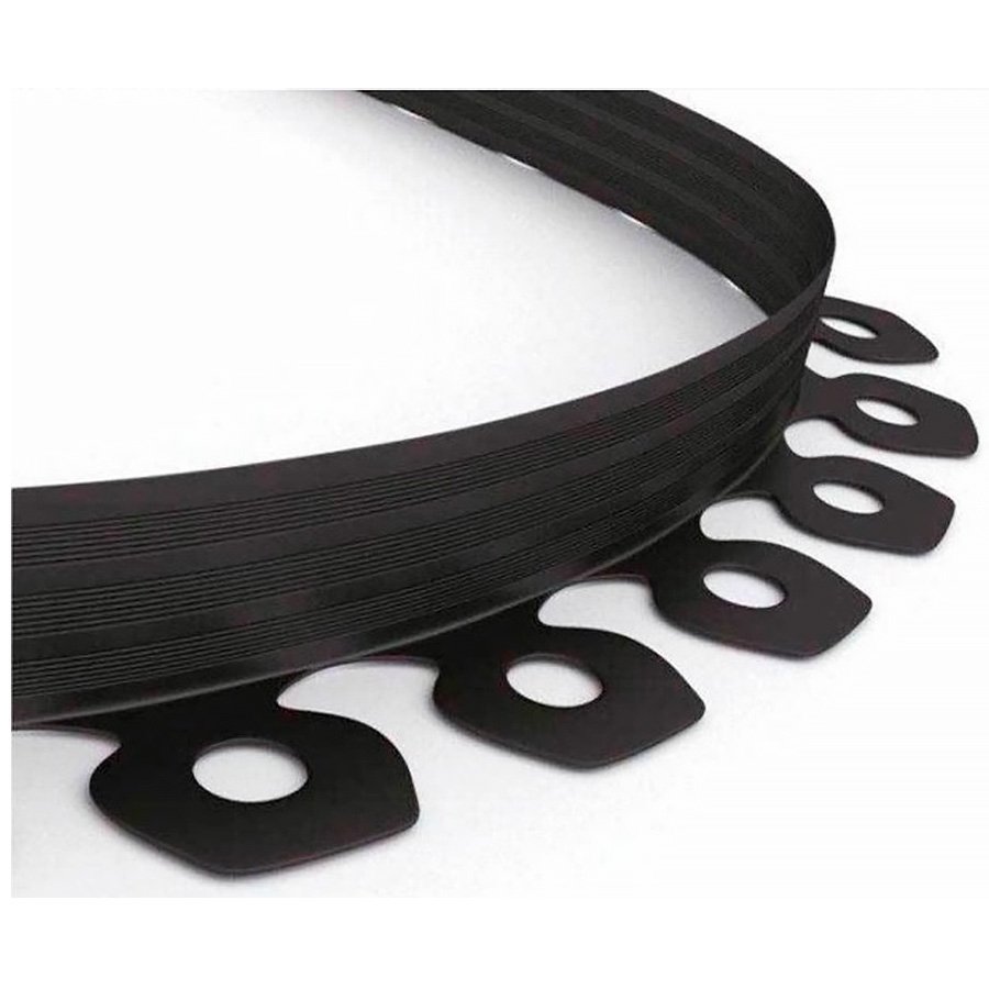 Садовый пластиковый бордюр Геопластборд манго высота-55