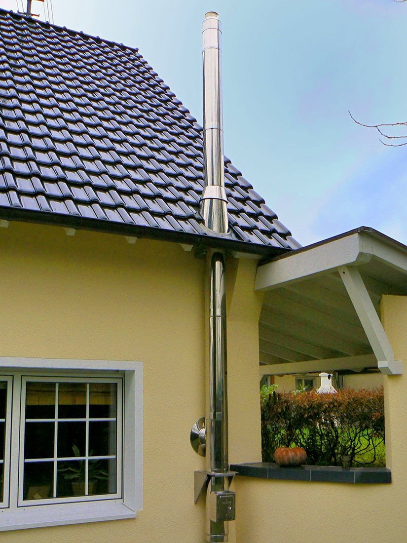 Наружный дымоход