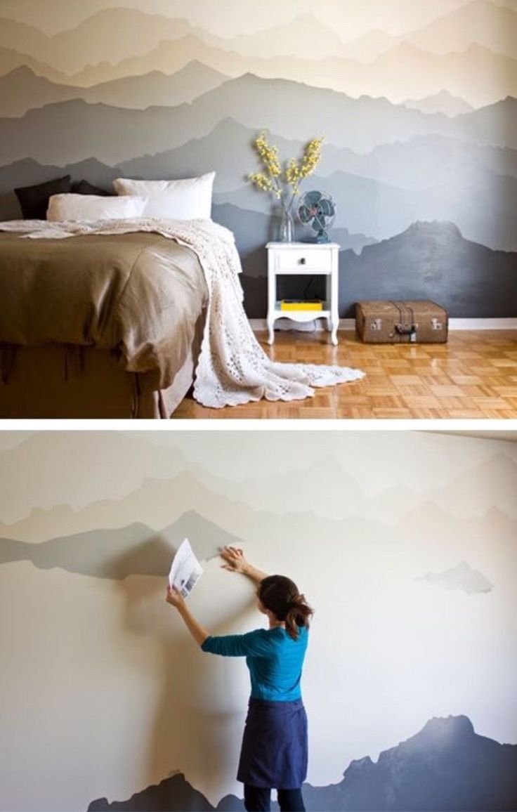 Необычная роспись стен