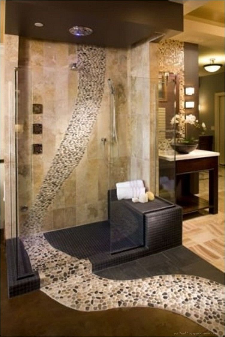 Отделка ванной камнем