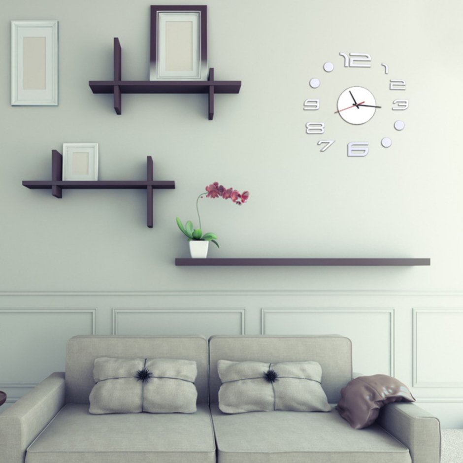 Дизайнерские элементы на пустую стену