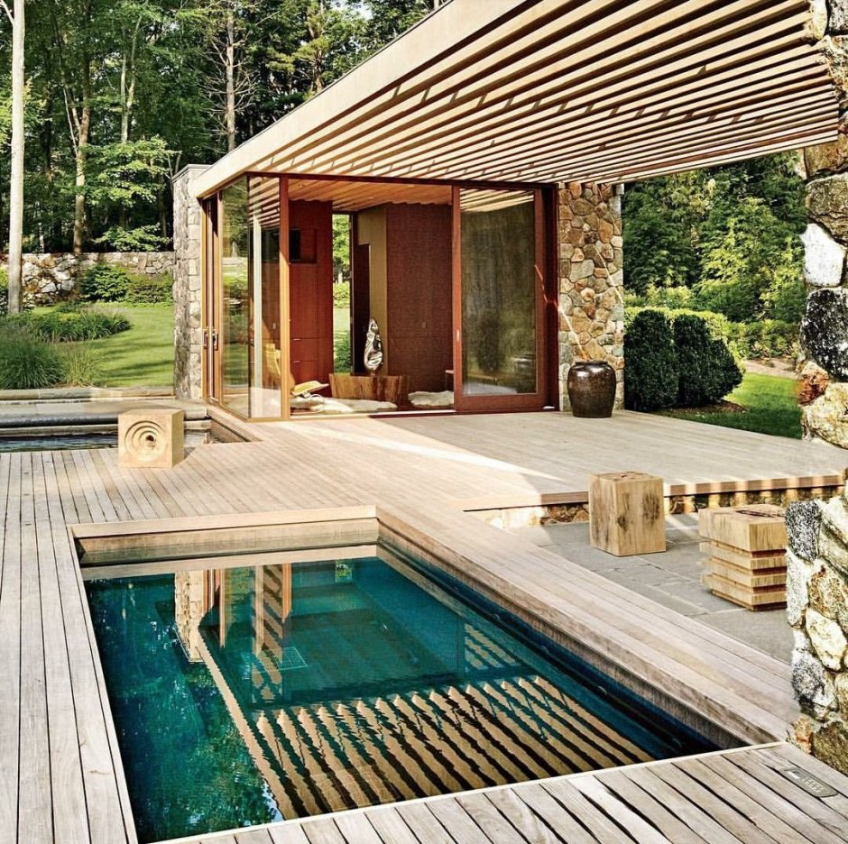 Беседка для бассейна