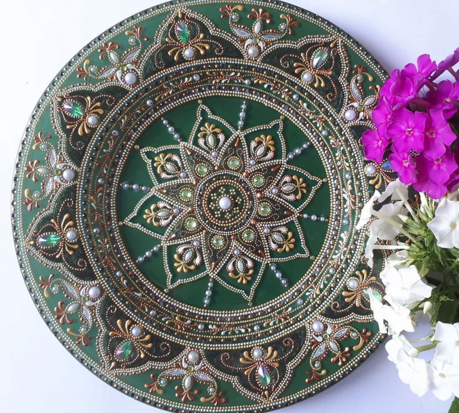 Зимняя Гжель