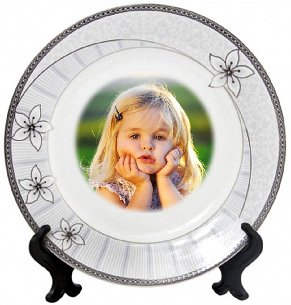 Расписать тарелку гранатом