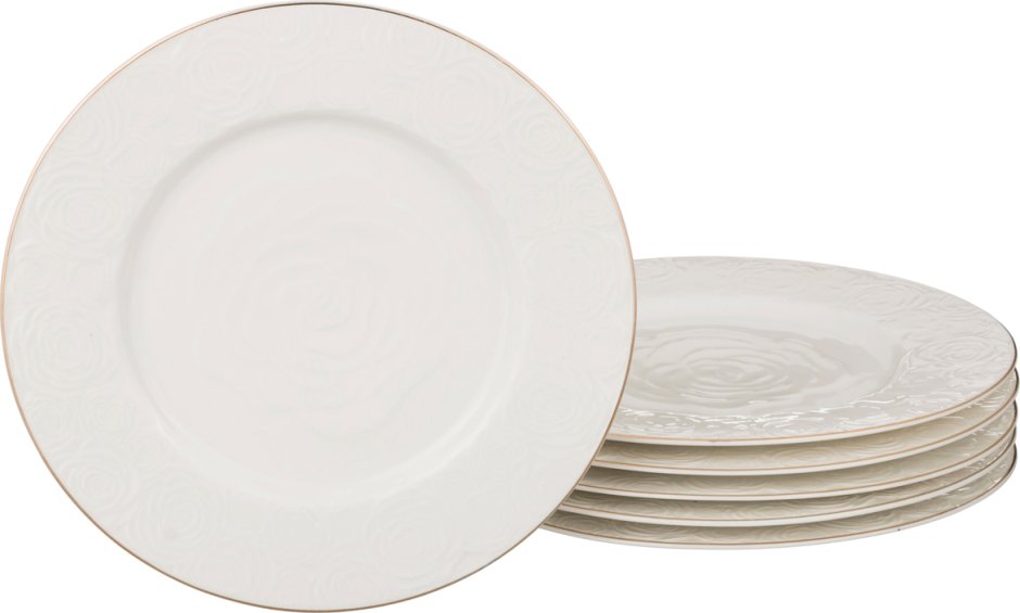 Декор из обычных пуговиц на тарелке на стену