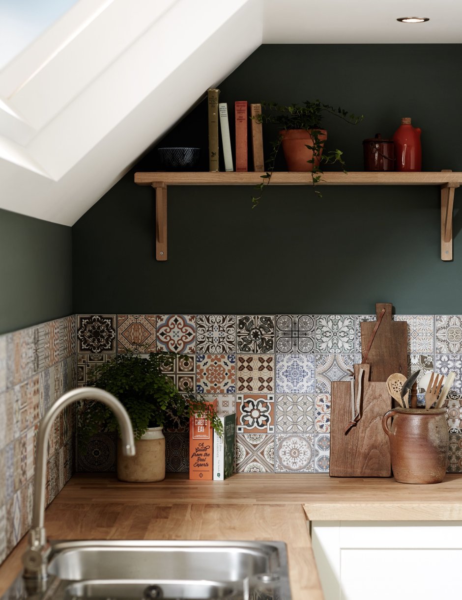 Маленькая кухня в марокканском стиле