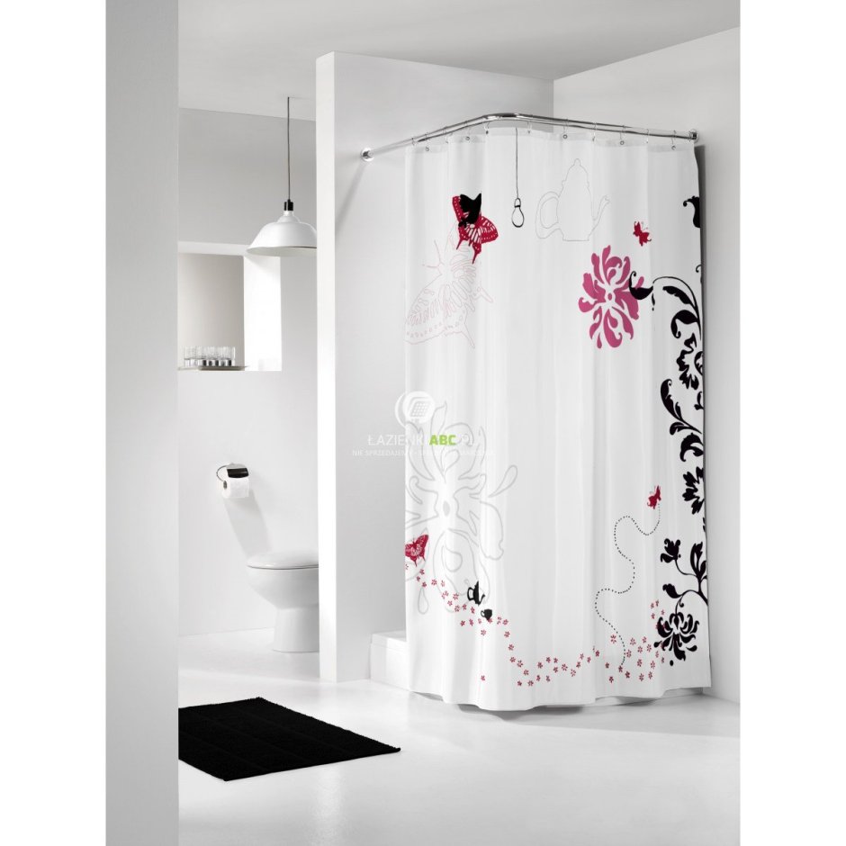 YM-4301a штора для ванной