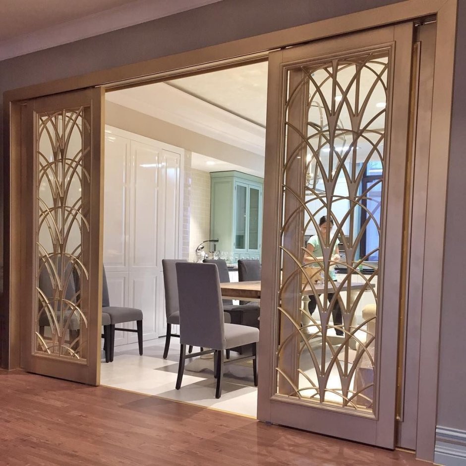 Витражные межкомнатные перегородки