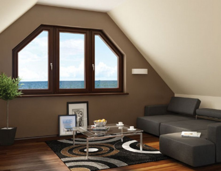 Каркасный дом с панорамными окнами