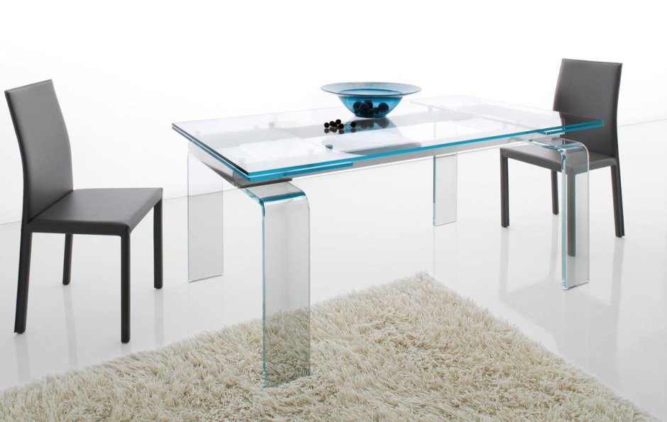 Стол Италия Bontempi casa стеклянный