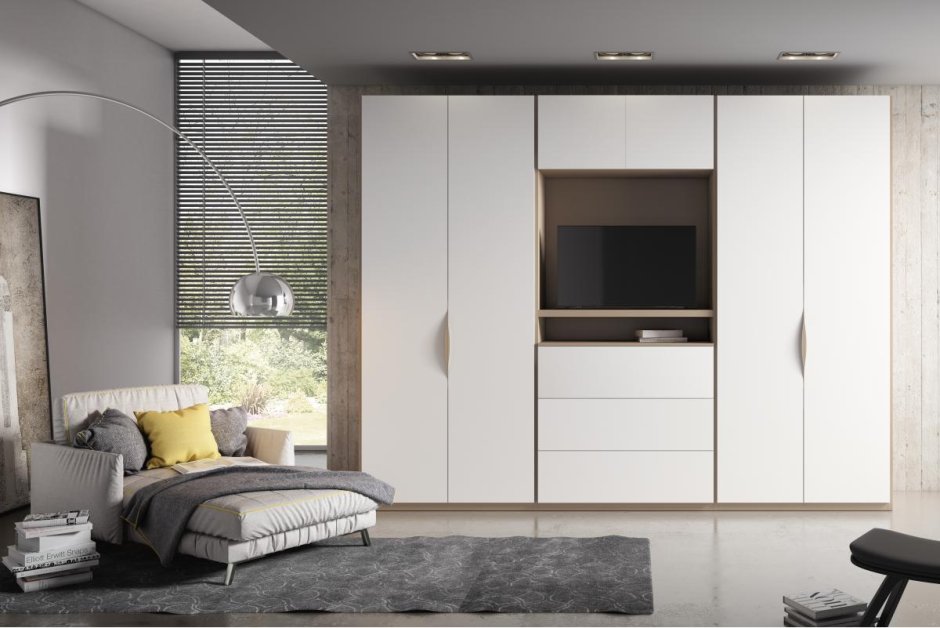 Шкаф в спальню в современном стиле