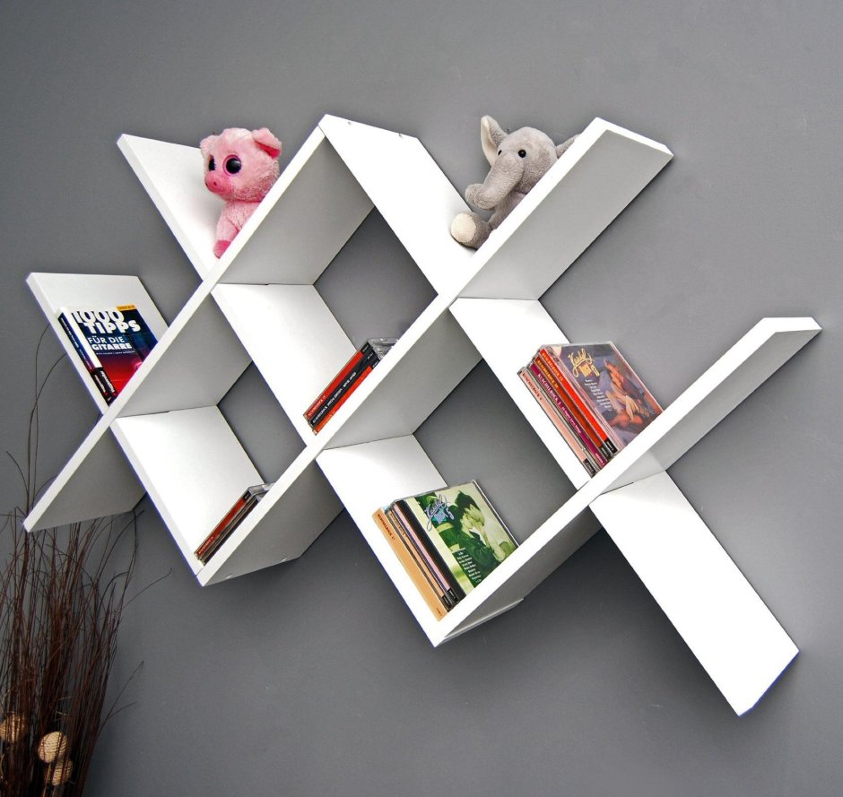 Полки настенные закругленные