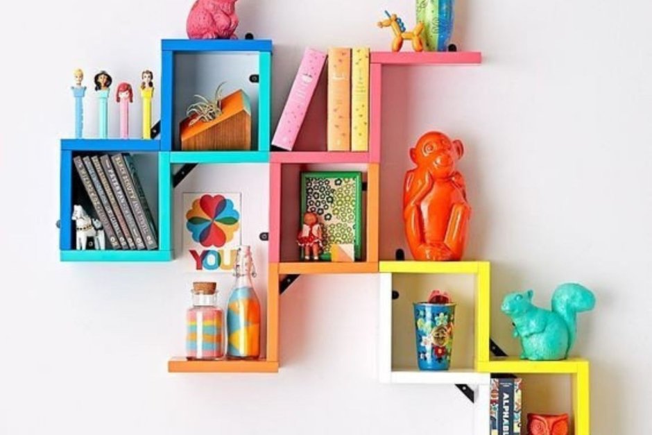 Полки детские настенные